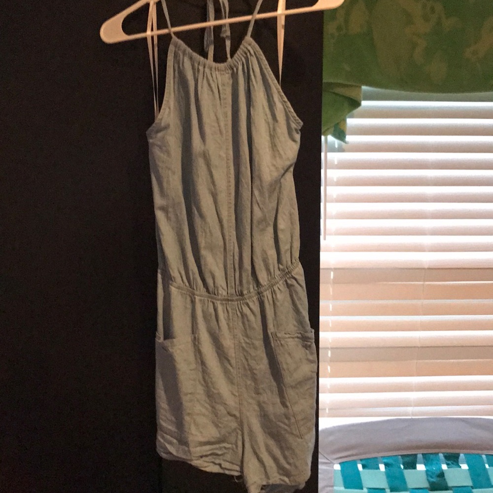 Light blue (light jean color) Romper